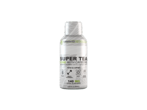 Super Tea Lime with Caffeine Shot - Bottle