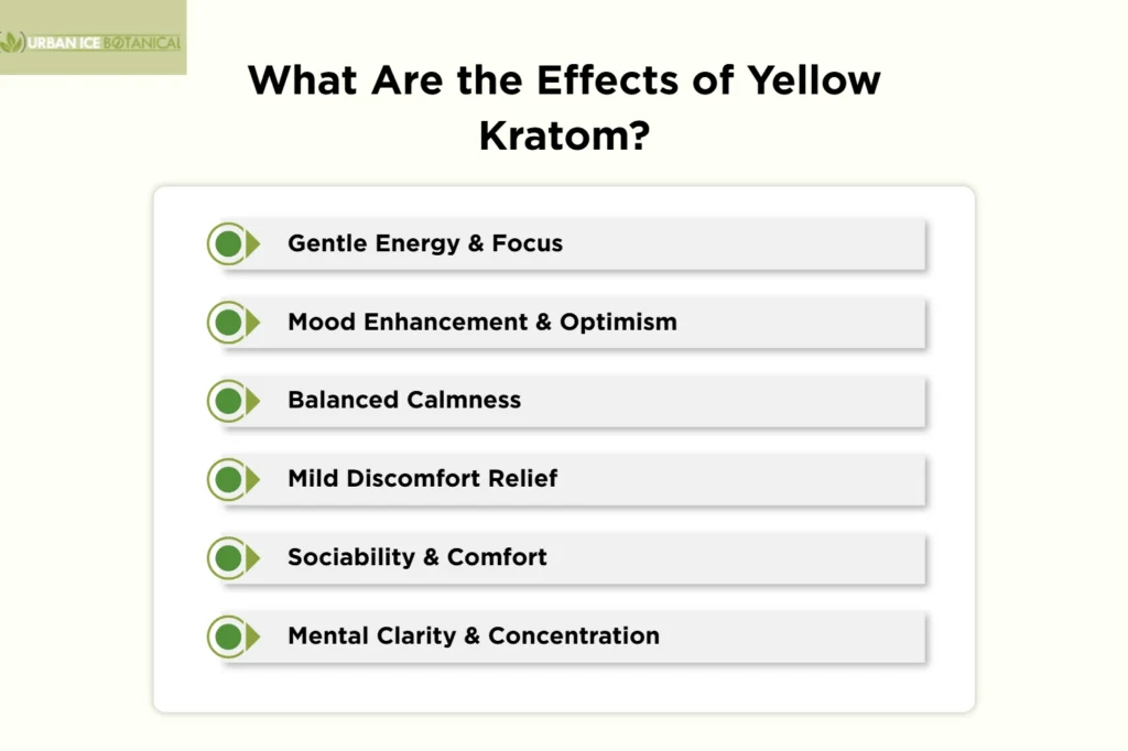 What Is Yellow Kratom? Effects, Strains, and Dosage Guide 4 what are the effects of yellow kratom