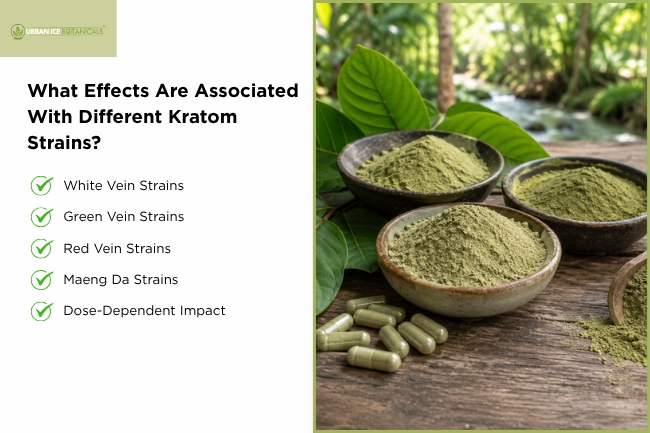 What Effects Are Associated With Different Kratom Strains