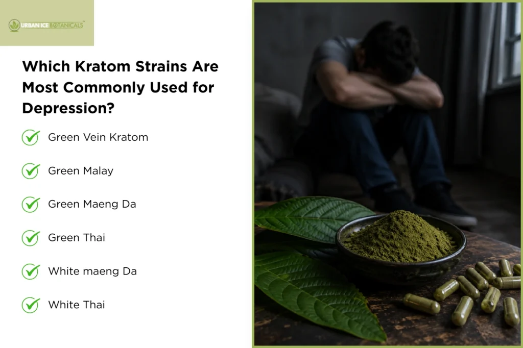 Does Kratom Help With Anxiety and Depression? 5 Which Kratom Strains Are Most Commonly Used for Depression