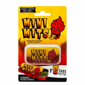 Mini Mits™ RedHot Kratom Extract Tablets
